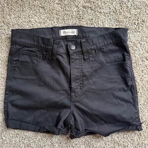 Madewell Dark Jean Shorts